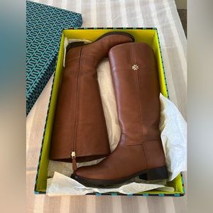 Tory Burch riding boots. Size 8